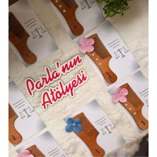 Parla'nın Atölyesi 10 Adet Söz Nişan Doğum Bride Doğum Günü Kına Hediyelik Tarak