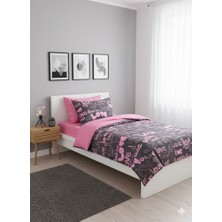 Üntaş Desıgn Of Colours Tek Kişilik Lastikli Çarşaflı Nevresim Takımı