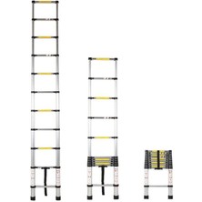 SHC4200 Mey Ithalat® Saraylı Teleskopik Merdiven 11 Basamak 3.20 Metre