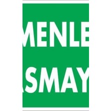 Ennalbur Çimlere Basmayın Uyarı Levhası 25x35 KOD:1210