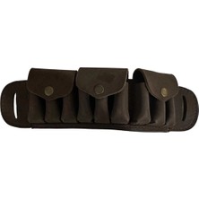 Çetin Av Suni Deri Kapaklı Kemer Fişekliği (9 Lu)