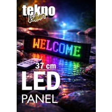 teknokutum LED Matrix Panel USB 5V Bluetooth Uygulamalı Kaydırmalı Araba Yazı ve Ekran Şekilleri