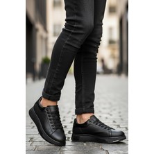 Cap 2044 Erkek Klasik Sneaker Siyah