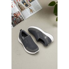 Ayakkabı Fuarı Elit ASALB0019 Erkek Klasik Sneaker Füme