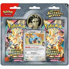 Pokemon Pokémon Lisanslı Tcg Mega Evolution Ascended Heroes Blister – 2 Booster Pack + Larry’s Komala Promo Kart & Özel Coin
