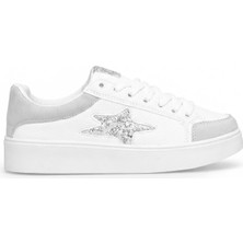 M.p 261-6585ZN Kadın Yürüyüş Ayakkabısı Beyaz