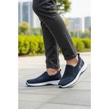 Ayakkabı Fuarı Elit ASALB0019 Erkek Klasik Sneaker Lacivert