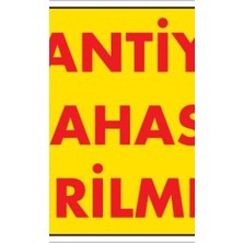 Ennalbur Şantiye Sahası Uyarı Levhası 25x35 KOD:1405