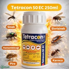 KULSAN Tetracon 50 Ec 250 ml Konsantre Böcek Ilaci – Hızlı Etkili Haşere Ilaci