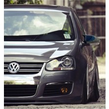 Özgürce Golf 5 Yarasa Batman Ayna Kapağı Piano Black, Şık ve Dayanıklı Tasarım