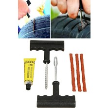 Akgüneş Motogaraj Motosiklet ve Otomobil Lastik Tamir Kiti – 6 Parça Set