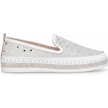 Ayakkabı Fuarı Elit PM253 K2158 Kadın Casual Ayakkabı Beyaz