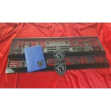 Özgürce Kabartmalı Pleksi Peugeot Ruhsatlık ve Plakalık Kılıfı, Şık ve Koruyucu