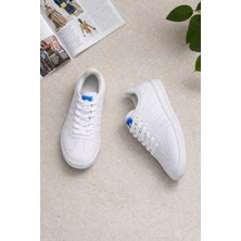 Ayakkabı Fuarı Elit IKZ1726 Kadın Klasik Sneaker Beyaz