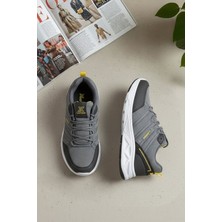 Ayakkabı Fuarı Elit ASPRT4138 Erkek Klasik Sneaker Füme