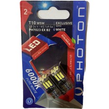 Özgürce T10 W5W 12-24V LED Exclusive Serisi 2 Li Uyumlu, Parlak ve Dayanıklı