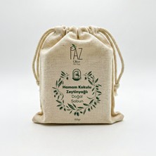 Paz Hamam Kokulu Zeytinyağlı Doğal Sabun 150 G El, Yüz ve Vücut İçin, Beyaz