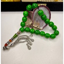 İskenderun Tesbih Iskenderun Tespih Osmanlı Benzetme Dik Damar Çubuk Sıkma Kehribar Tesbih