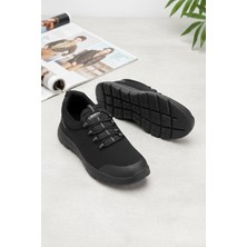 Ayakkabı Fuarı Elit ASBST085 Erkek Yürüyüş Ayakkabısı Siyah