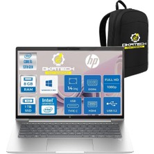 HP Probook 440 G10 İ5-1334U 8 GB Ram Ddr4 1 Tb SSD 14'' Fhd IPS W11PRO Dizüstü Bilgisayar & Okatech Çanta