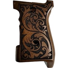 Zoraki Mod 914 Kurusıkı Tabanca Ahşap Desenli Kabza