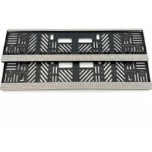 Özgürce Işıltılı Kristal Taşlı Ön ve Arka Plakalık Seti, Şık ve Parlak Görünüm