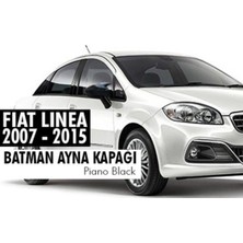Özgürce Fiat Linea Batman Yarasa Ayna Kapağı Piano Black, Şık ve Zarif Tasarım