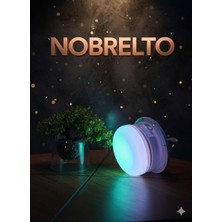 Nobrelto Nobrelto Atmosphere YX-669 Solar Kamp Lambası - 69 LED RGB Renk Modlu Type-C Şarjlı Güneş Enerjili Fener