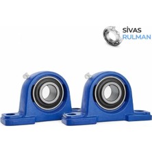 Özgürce Yataklı Rulman P204, 20MM Iç Ölçü, Güçlü ve Dayanıklı, Paketli