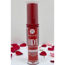 RS Ronassi Cosmetics Make Up Studio Hd Matte Velvet Waterproof Soft Lipgloss Likit Ruj