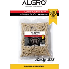 Algro Munchy Lokmalık Çiğneme Ödül Maması %100 Sığır Derisi 500 gr