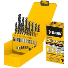 Sgs 1419 Hss Matkap Ucu Seti 19 Parça