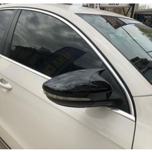 Özgürce Passat B7 Yarasa Ayna Kapağı Siyah Abs 2011-2014 Uygun