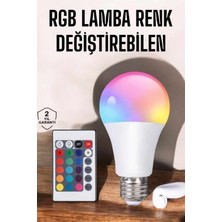 İntora LED Ampul Enerji Dostu Rgb Işıklı 100W LED Işık