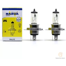 Özgürce Iki Adet Narva 12V H4 100/90W Rallye Ampul Parlak Işık Seti