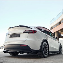 Aftermarket Tesla Model Y 2020-2024 Arka Difüzör Parlak Siyah