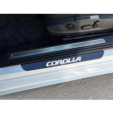 Özgürce Korolla Pleski Kapı Eşiği Piyano Siyah 4 Parça, Şık ve Dayanıklı Tasarım