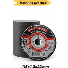Karbosan Inox Metal Kesme Diski 115 mm – 1.0 mm