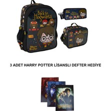 GENC DIJITAL BASKI Harry Potter  Okul Çantası Seti (6 Parça)