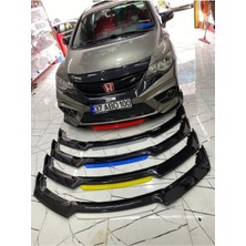 Özgürce 2006-2011 Honda Civic Fd6 4 Parça Beyaz Ön Ek Piano Black Lipürün
