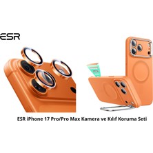 Esr iPhone 17 Pro Cloud Soft Kılıf + Kamera Lens Koruyucu Seti - Turuncu