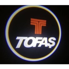 Özgürce Iki Adet Pilli Mesafe Sensörlü Kapı Altı LED Logo ve Projektör Seti