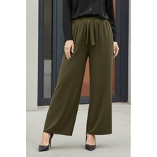 İmaj Butik Haki Bol Paça Sandy Pantolon