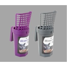 Stainlees Steel Hazneli Kedi Kumu Küreği