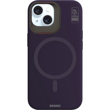 Brabus Iphone 14 Magsafe Kamera Stand Özellikli Ince Mat Sert Hiper Silikon Kılıf