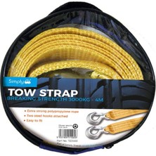 Özgürce Çekme Kayısı Halat 4m 3000KG, Güçlü ve Dayanıklı, Çok Amaçlı Kullanım