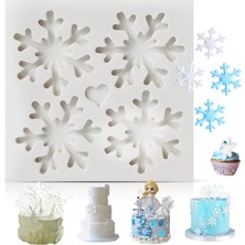 Tahtakale Toptancı Silikon Kartanesi Şeker Hamuru Kalıbı 4 Lü