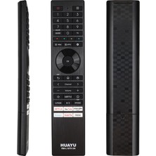 Huayu RM-L1979 Toshıba Netflix Youtube Prime Video Google Play Dısney+ Tuş LCD LED Tv Kumanda