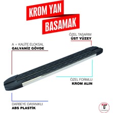Türkmen Renault Kangoo Krom Yan Basamak 183 cm 1998-2007