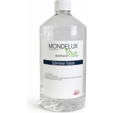 Mondelux Bioethanol Şömine Yakıtı – 1 Litre Bitkisel Içerikli,kokusuz ve Dumansız,ekstra Uzun Yanma